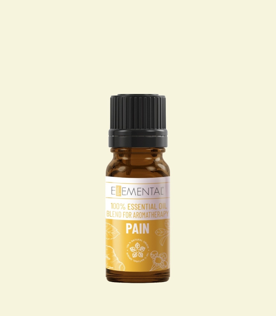 Ellemental, Blend PAIN Amestec de uleiuri esențiale, 10 ml