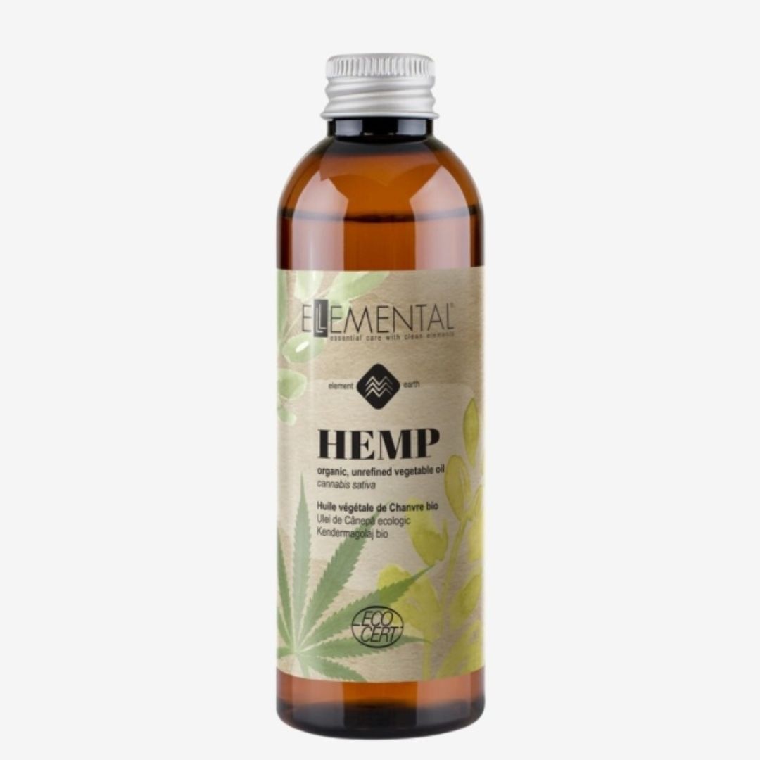 Ellemental, Ulei de Cânepă Bio, 100 ml