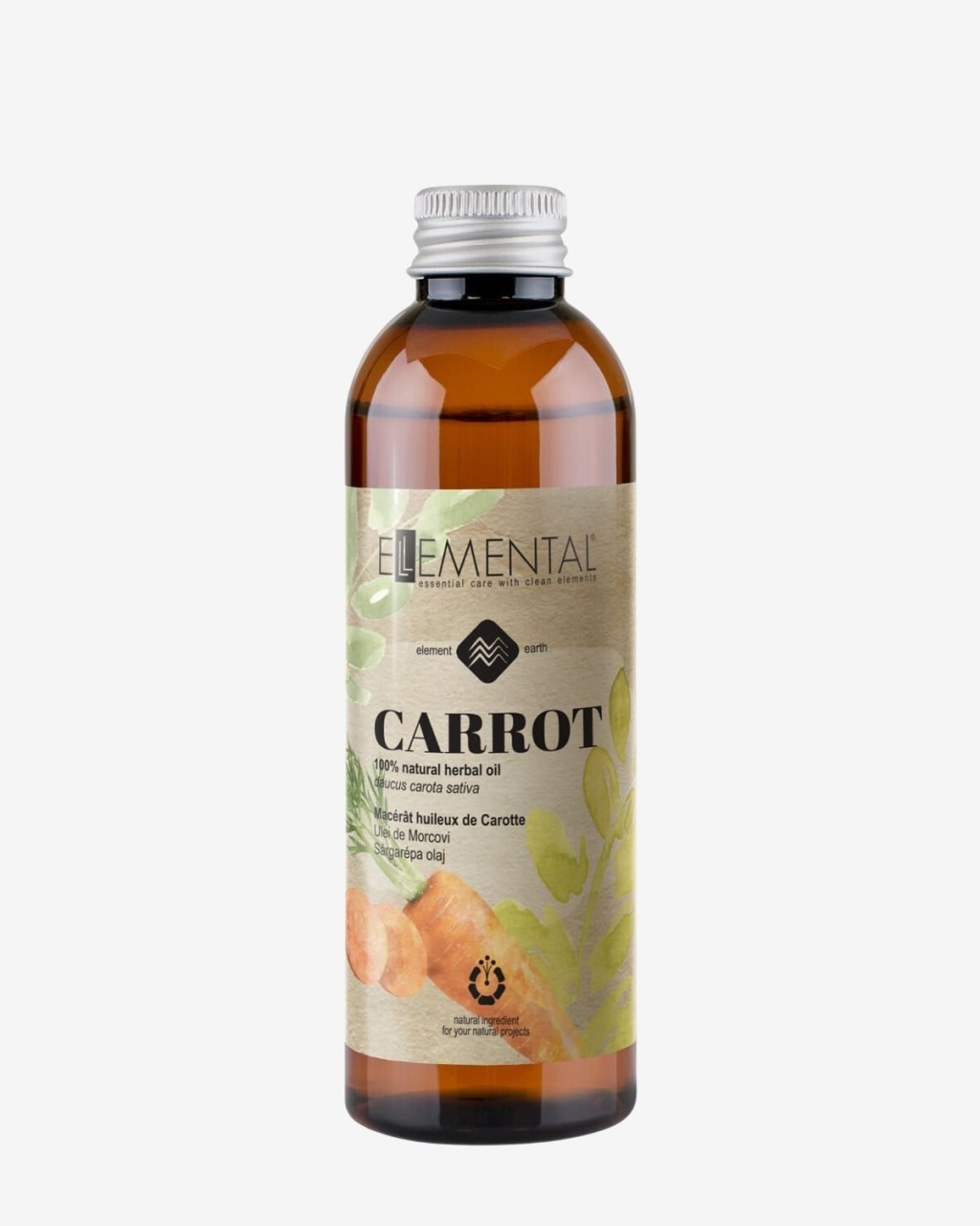 Ellemental, Ulei de Morcovi, 100 ml