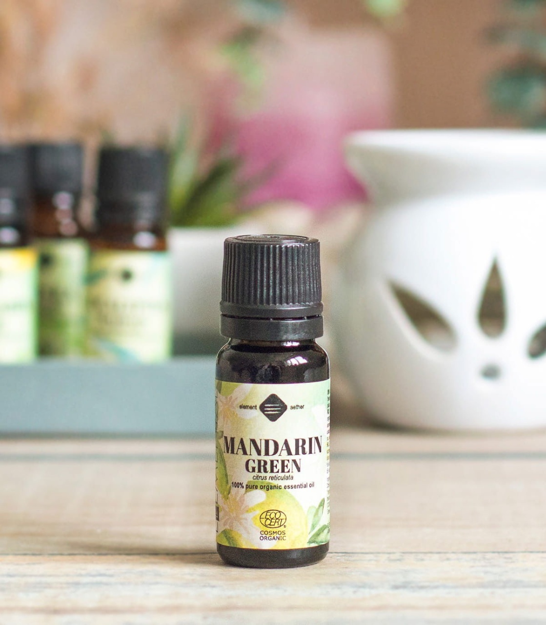 Ellemental, Ulei esențial de Mandarină verde Bio, 10 ml - 3 | YEO