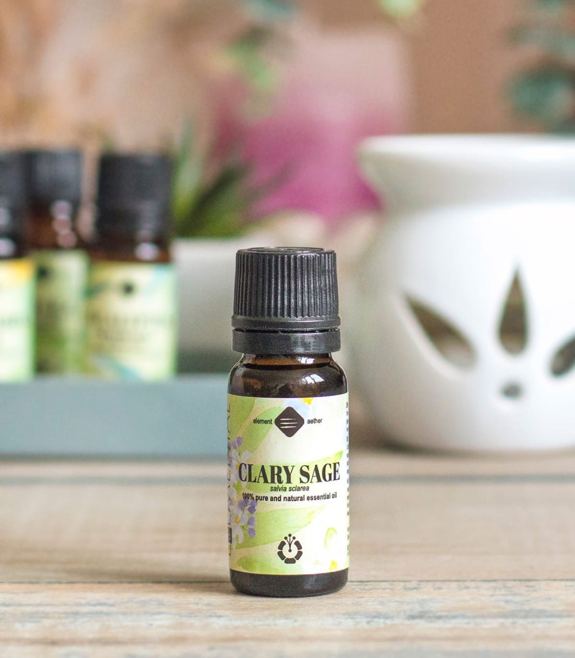 Ellemental, Ulei esențial de Salvie Sclarea, 10 ml - 3 | YEO