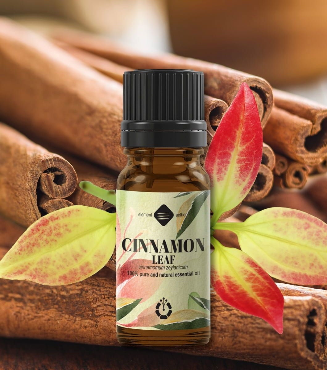 Ellemental, Ulei esențial de Scorțișoară frunză, 10 ml - 1 | YEO