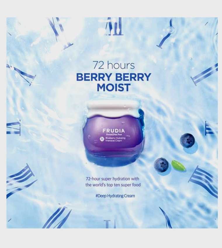 FRUDIA, Frudia Blueberry Hydrating Cream, cremă hidratantă cu afine, 55 g - 2 | YEO