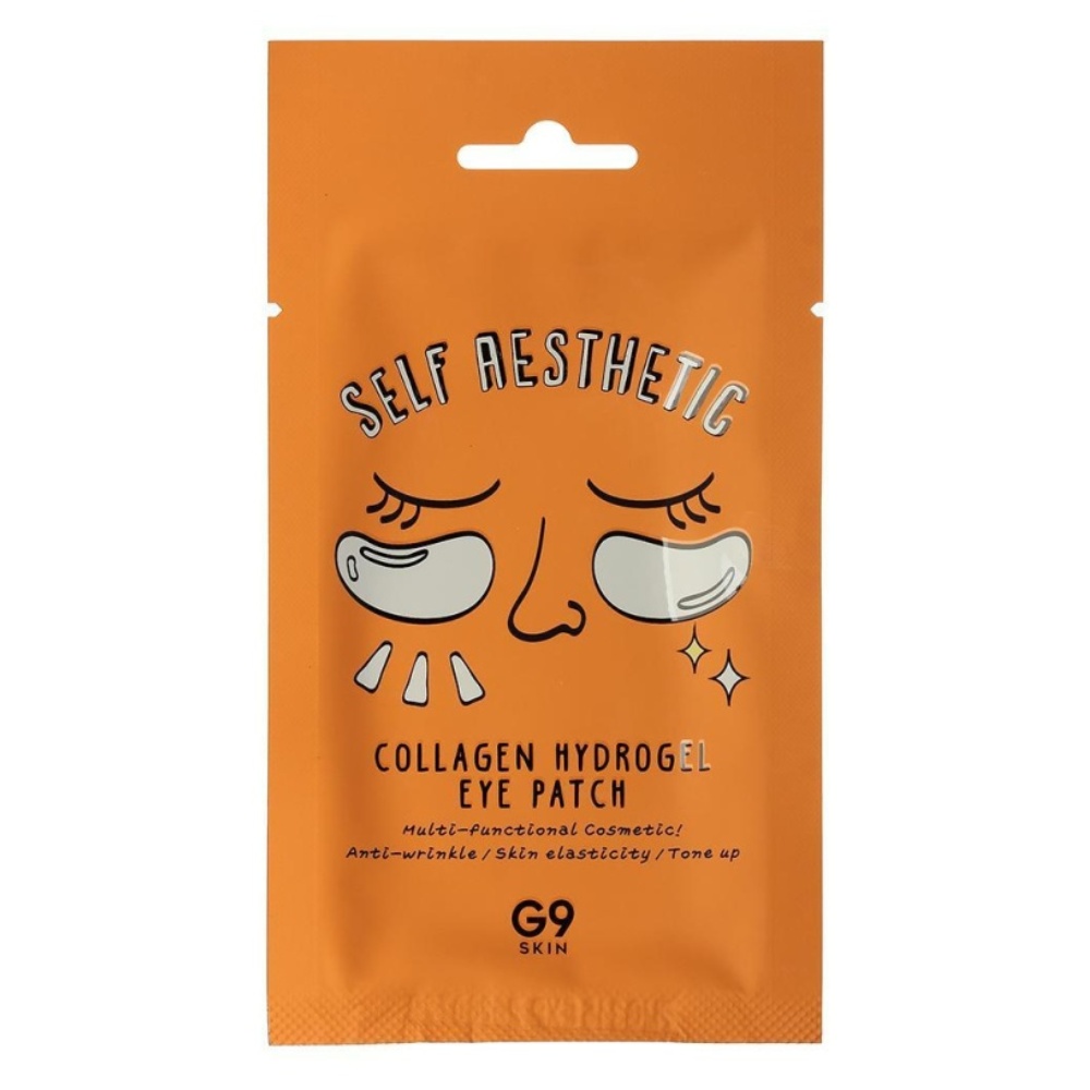 G9SKIN, Self Aesthetic Collagen Hydrogel eye patch, plasturi pentru ochi, 3 g