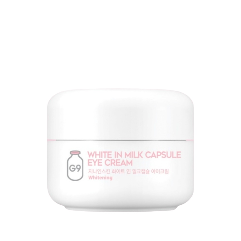 G9SKIN, White in Milk Capsule eye contour cream, cremă de contur pentru ochi, 30 ml