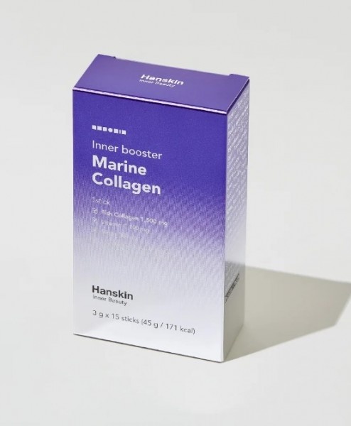 HANSKIN, Inner Booster Marine Collagen, supliment alimentar colagen marin pulbere, 45 g