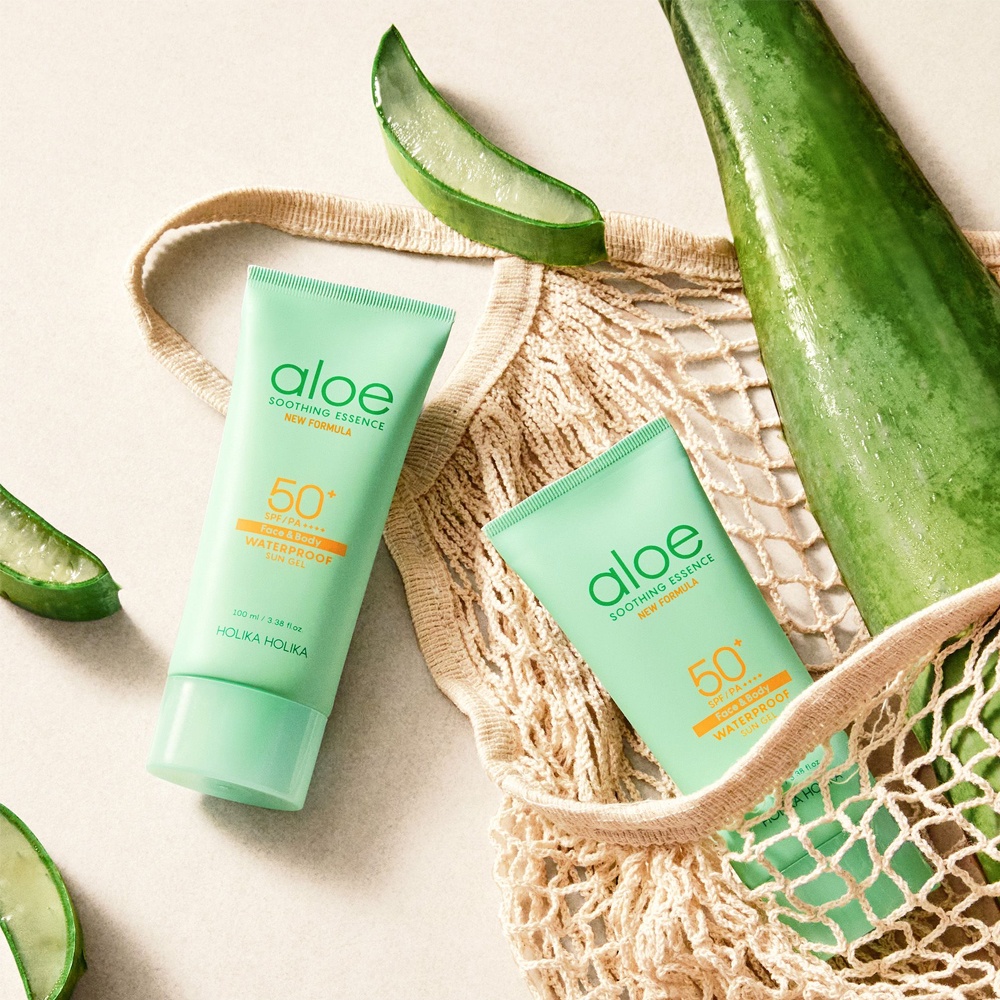 HOLIKA HOLIKA , Aloe Waterproof Sun Gel, gel de soare cu aloe rezistent la apă , 100 ml - 1 | YEO