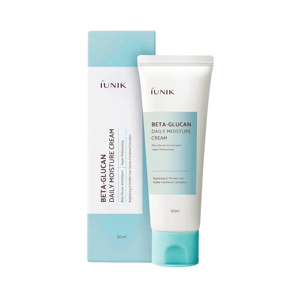 IUNIK, Beta-Glucan Daily Moisture Cream, cremă hidratantă, 60 ml - 1 | YEO
