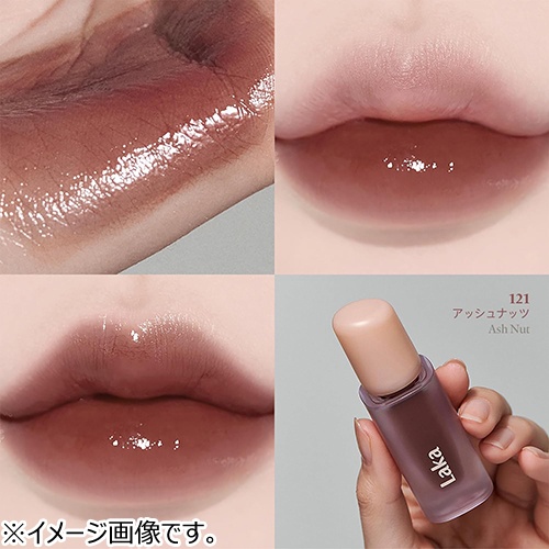 LAKA, Fruity Glam Tint 121 Ash Nut, luciu de buze, 4.5 g - 2 | YEO