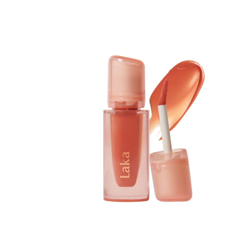 LAKA, Jelling Nude Gloss #305 Tangerine ring, luciu de buze, 4.5 g - 2 | YEO