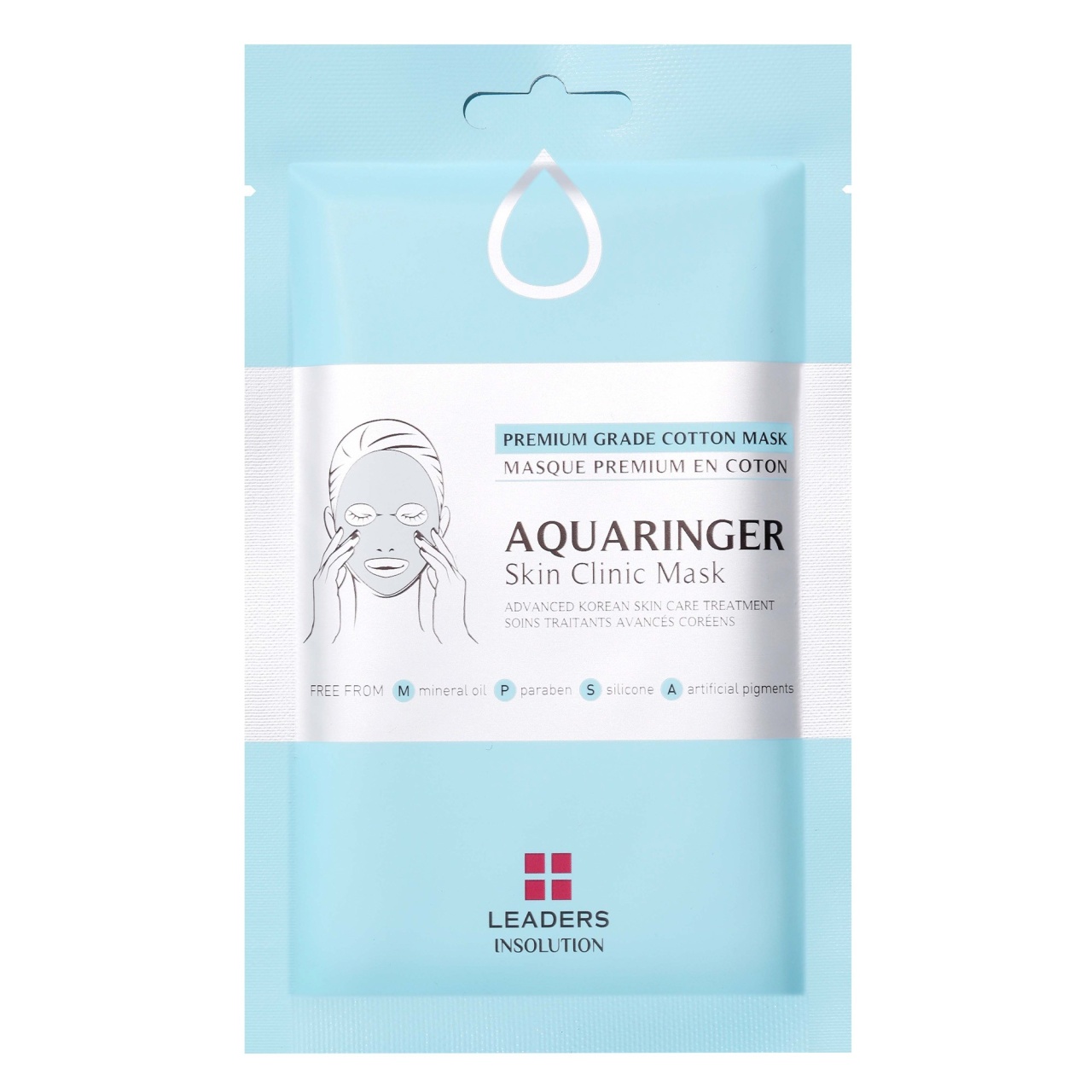 Leaders, Aquaringer Skin Clinic Mask, mască pentru ten, 25 ml