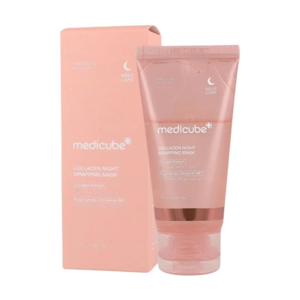 Medicube, Collagen Night Wrapping Mask, mască de îngrijire de noapte cu colagen, 75 ml