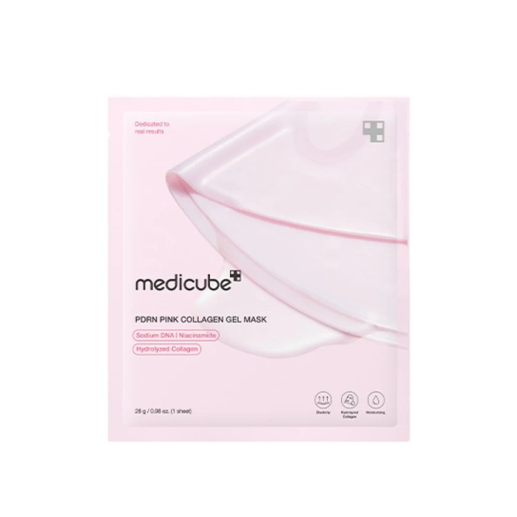 Medicube, PDRN Pink Collagen Gel Mask, mască pentru faţă, 25 ml