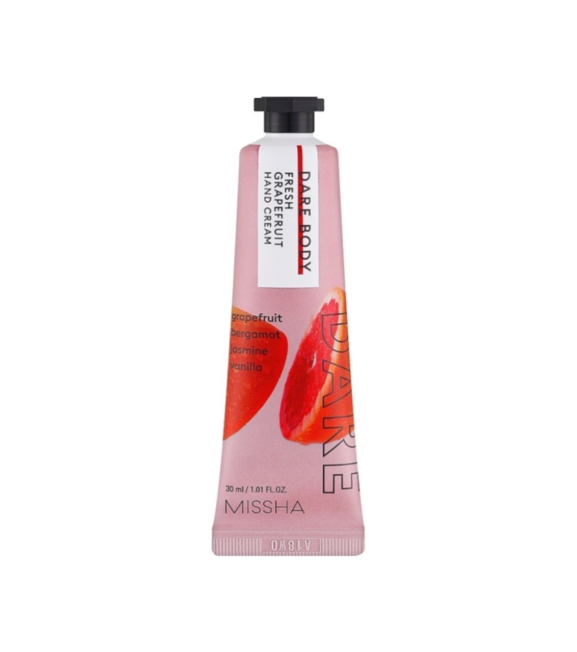 MISSHA, Dare Body Hand Cream [Fresh Grapefruit], cremă de mâini , 30 ml