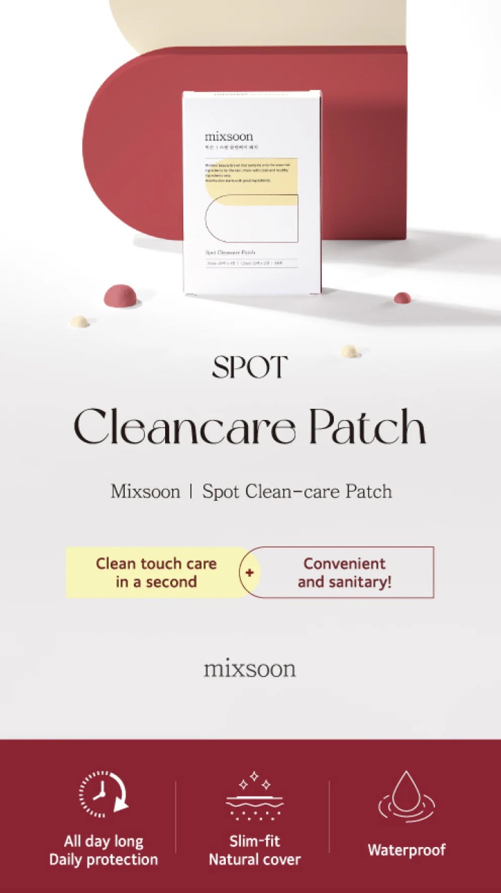 MIXSOON, Spot Clean Care Patch, plasturi pentru coșuri, 100 g - 1 | YEO