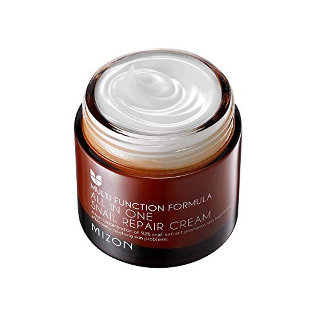 MIZON, All In One Snail Repair Cream, cremă reparatoare, 75 ml - 2 | YEO