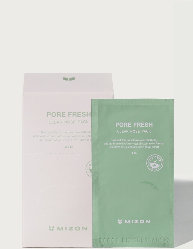 MIZON, Pore Fresh Clear Nose Pack, plasture de scos puncte negre, 1 pcs - 1 | YEO