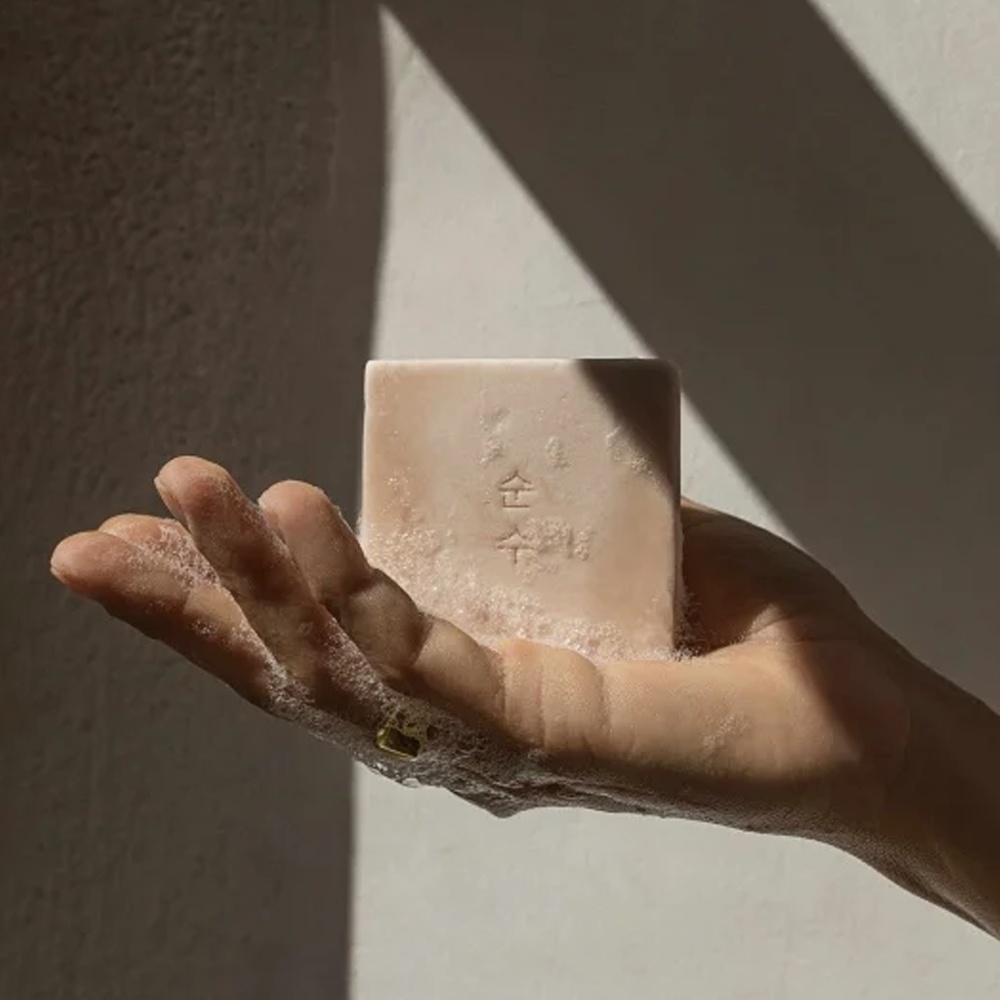 Ondo Beauty 36.5, Calamine & Oatmeal Soothing Cleansing Bar, săpun calmant cu calamină și fulgi de ovăz, 70 g - 3 | YEO