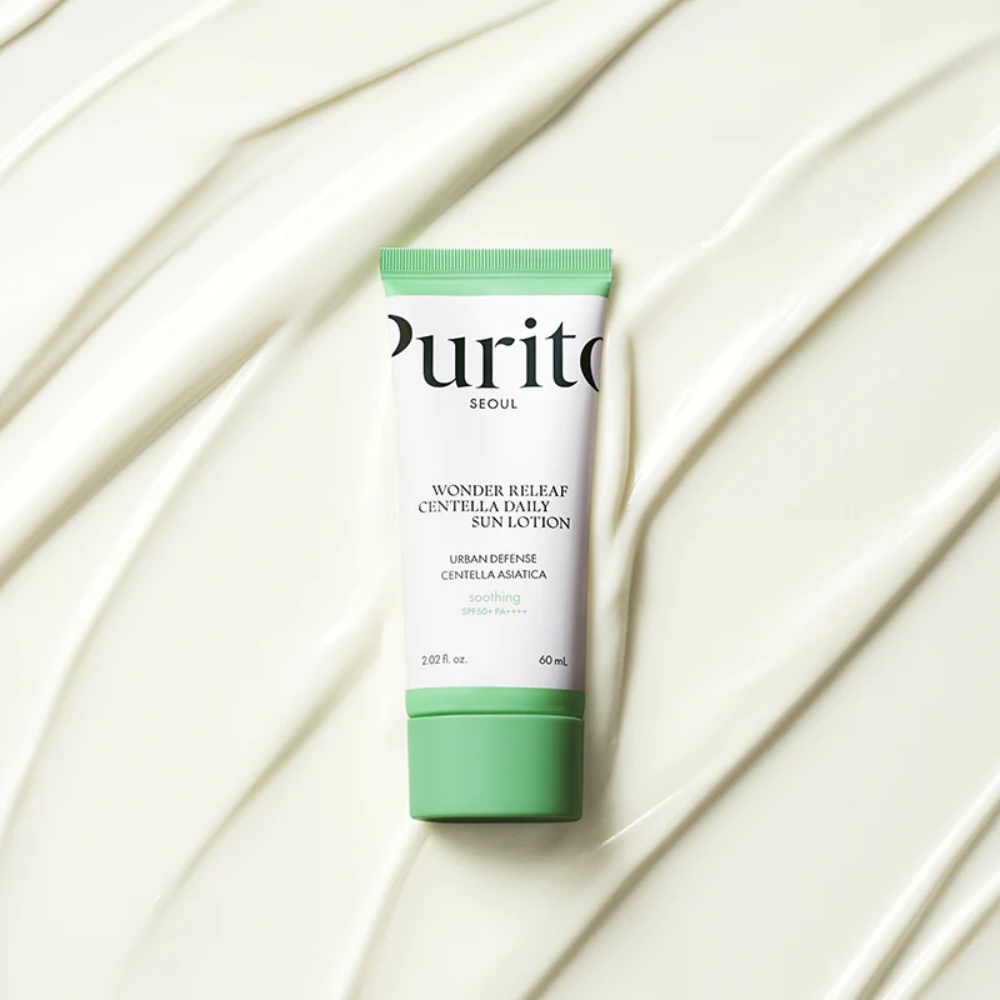 PURITO SEOUL, Wonder Releaf Centella Daily Sun Lotion, crema cu protecție solară, 60 ml - 1 | YEO