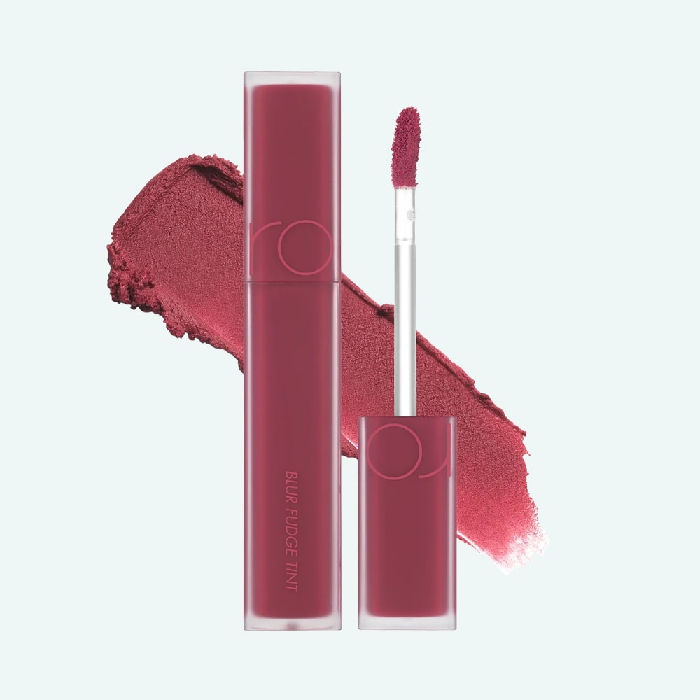 Rom&nd, Blur Fudge Tint - Smoothing Lip Tint - 07 Cool Rose Up , ruj lichid de buze cu un finisaj mat, 5 g