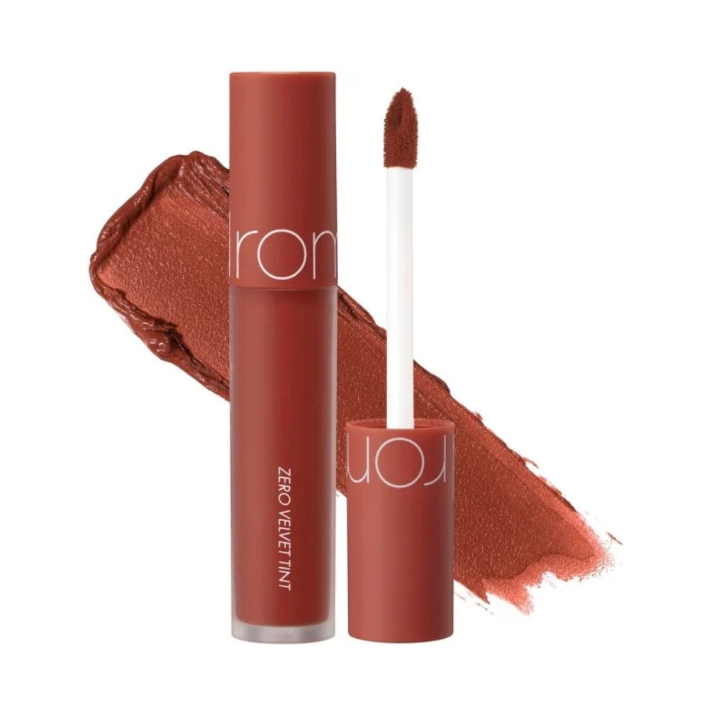 Rom&amp;nd, Zero Velvet Tint - Matte Velvet Lip Tint - 15 Rusk Rusk , ruj de buze cu finisaj mat , 5.5 g