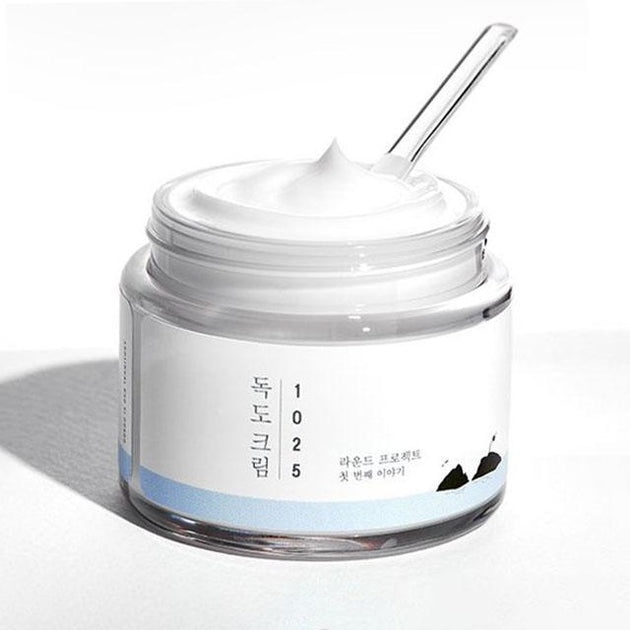 ROUND LAB, 1025 Dokdo Cream, cremă dokdo, 80 ml - 2 | YEO