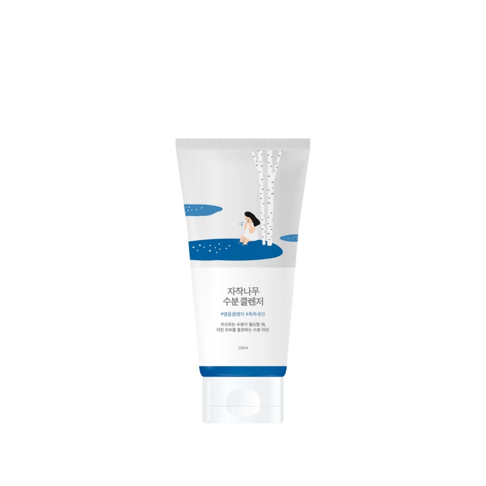 ROUND LAB, Moisturising Cleanser, Gel de curatare, 150 ml