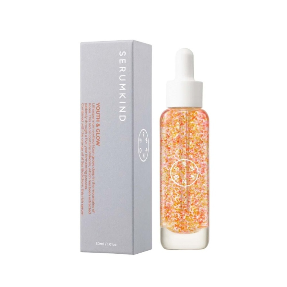Serumkind, Youth &amp; Glow Drop, ser tinerețe și strălucire, 124 ml