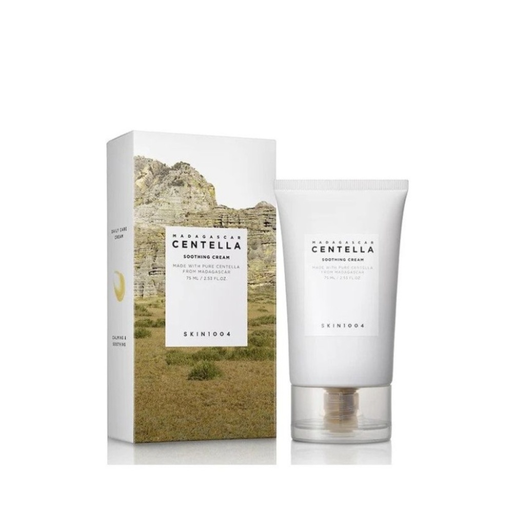 Skin1004, Madagascar Centella Soothing Cream, cremă pentru ten, 75 ml - 2 | YEO