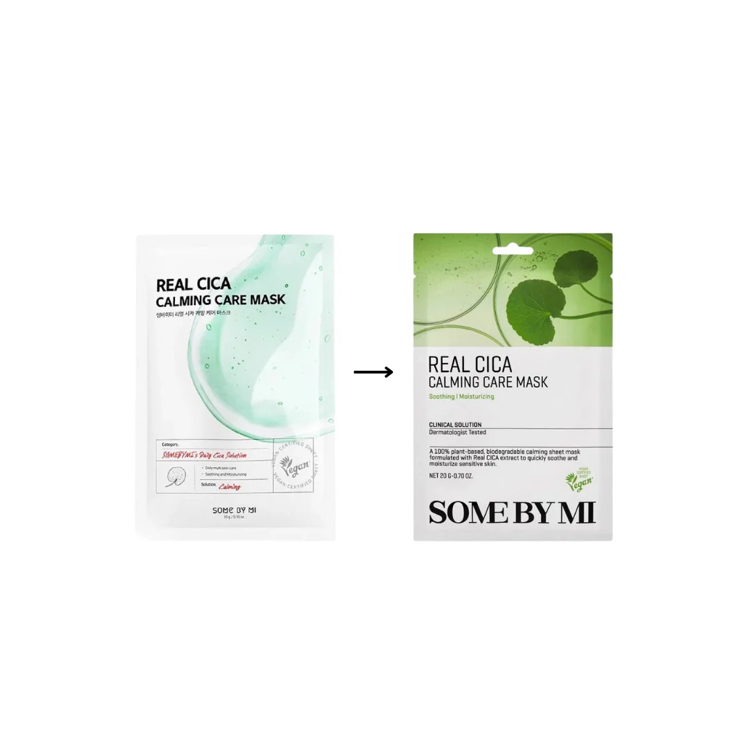 SOMEBYMI, Real Cica Calming Care Mask, mască pentru ten, 20 g - 2 | YEO