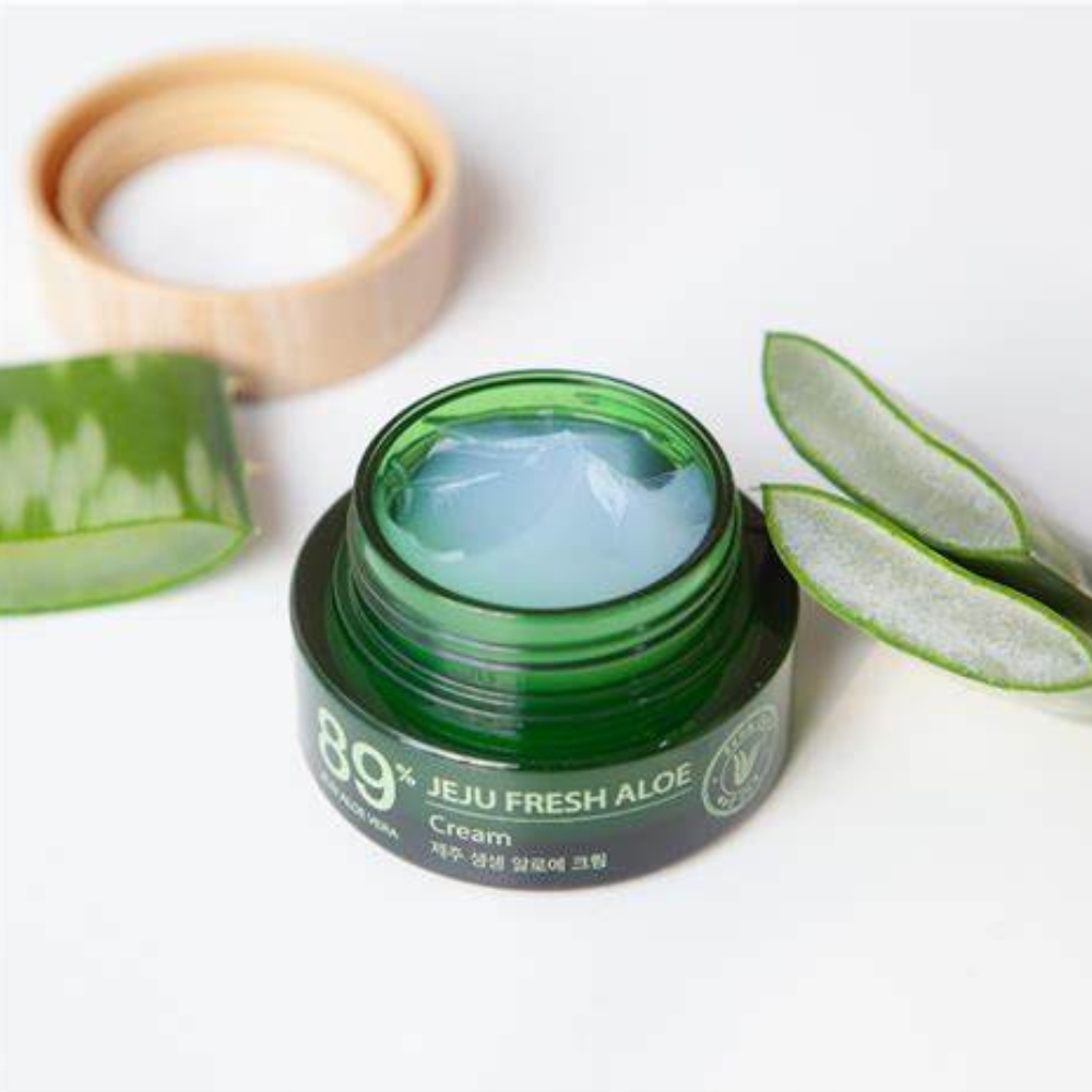 THE SAEM, Jeju Fresh Aloe Cream, cremă cu aloe, 50 ml - 1 | YEO