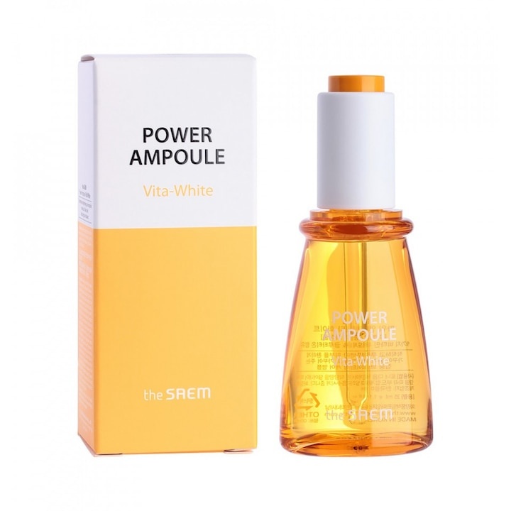 THE SAEM, Power Ampoule Vita-white, ampulă puternică vita-white, 35 ml
