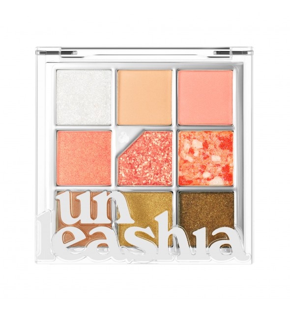 Unleashia, Glitterpedia Eye Palett, N6 ALL OF CITRUS, paletă pentru ochi, 6,2 g