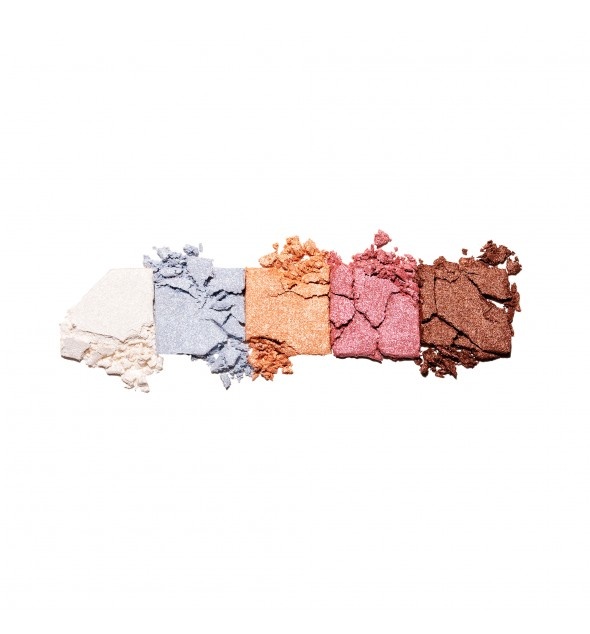 Unleashia, Mood Shower Face Palette, 101 BALLERINO, paletă cu iluminatoare, 4 g