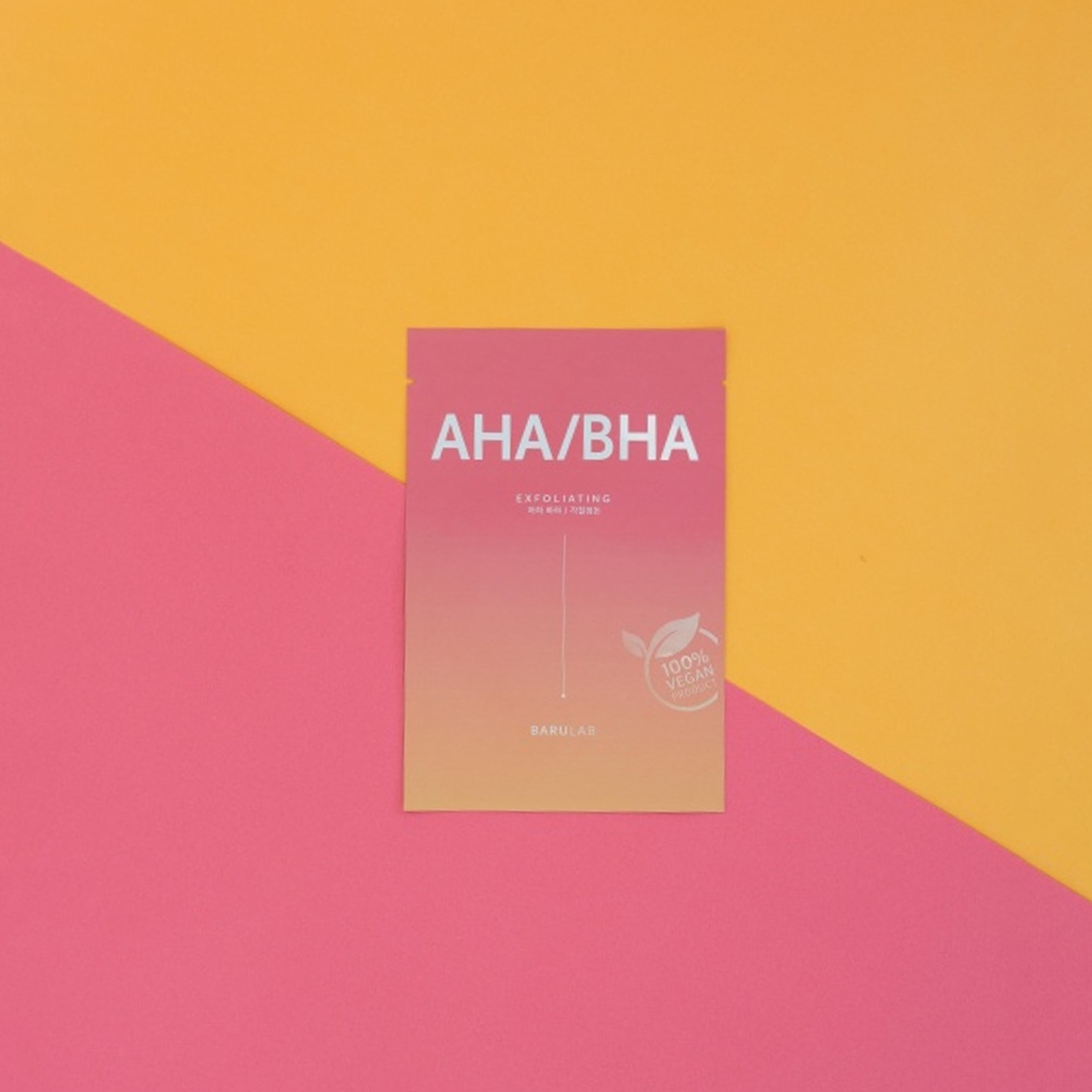 Barulab, The Clean Vegan Mask - AHA/BHA, mască vegană, 23 g - 3 | YEO