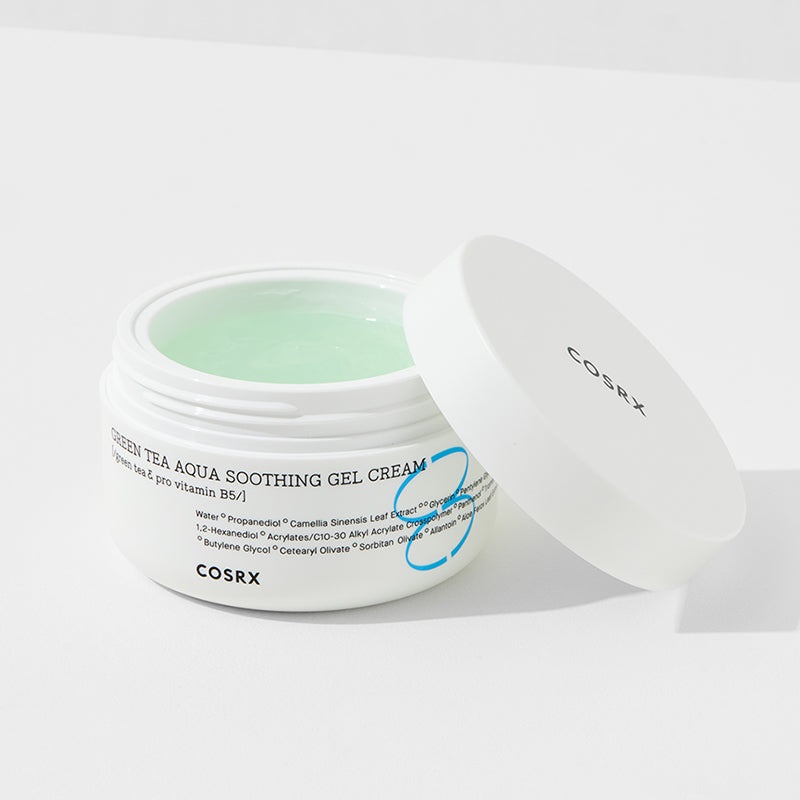 COSRX, Hydrium Green Tea Aqua Soothing Gel Cream, gel-cremă calmantă cu ceai verde, 50 ml - 1 | YEO