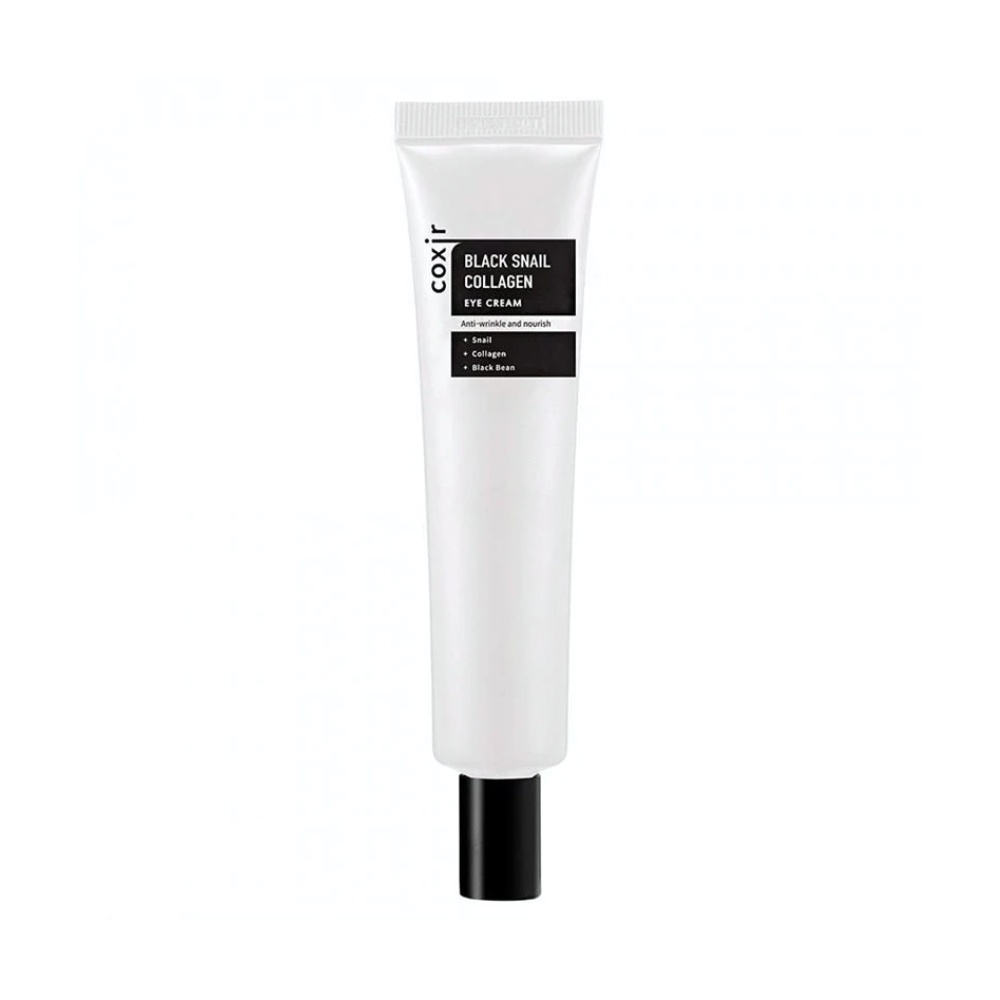 COXIR, Black Snail Collagen Eye Cream, cremă de ochi anti-rid, 30 ml