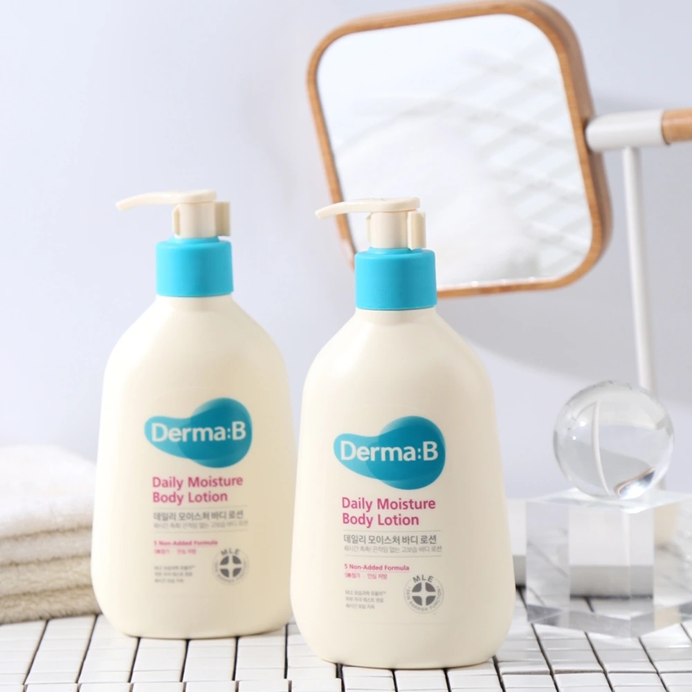 DERMA-B, Daily Moisture Body Lotion, loțiune hidratantă de corp pentru uz zilnic, 400 ml - 2 | YEO