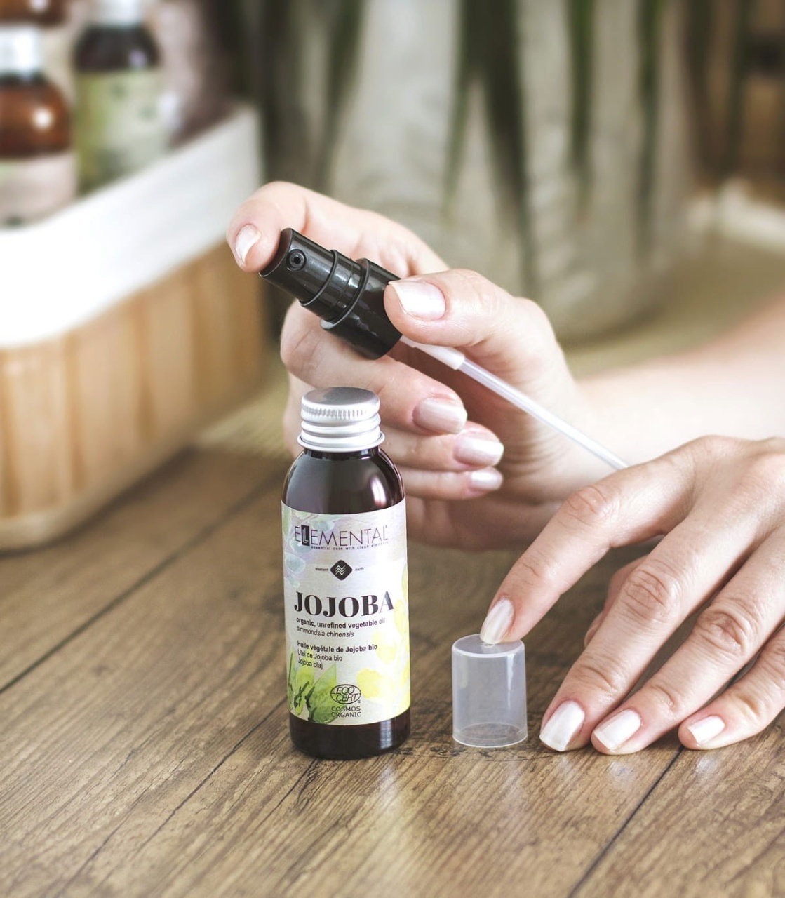 Ellemental, Ulei de Jojoba Bio, 50 ml