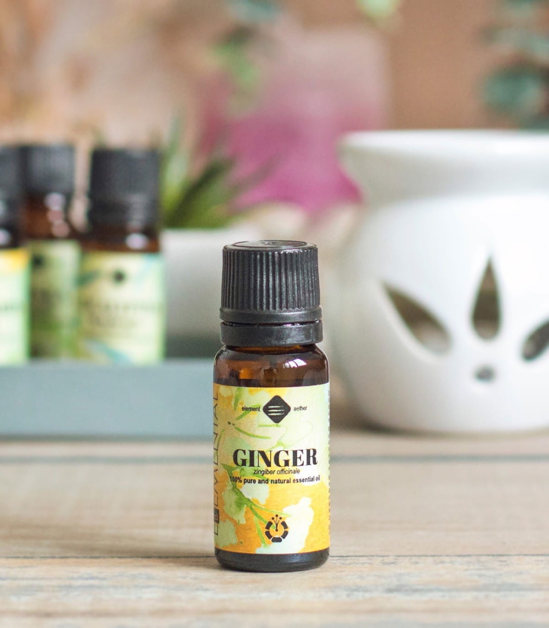 Ellemental, Ulei esențial de Ghimbir, 10 ml - 3 | YEO