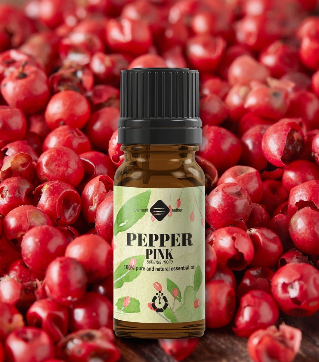 Ellemental, Ulei esențial de Piper roz, 10 ml - 1 | YEO