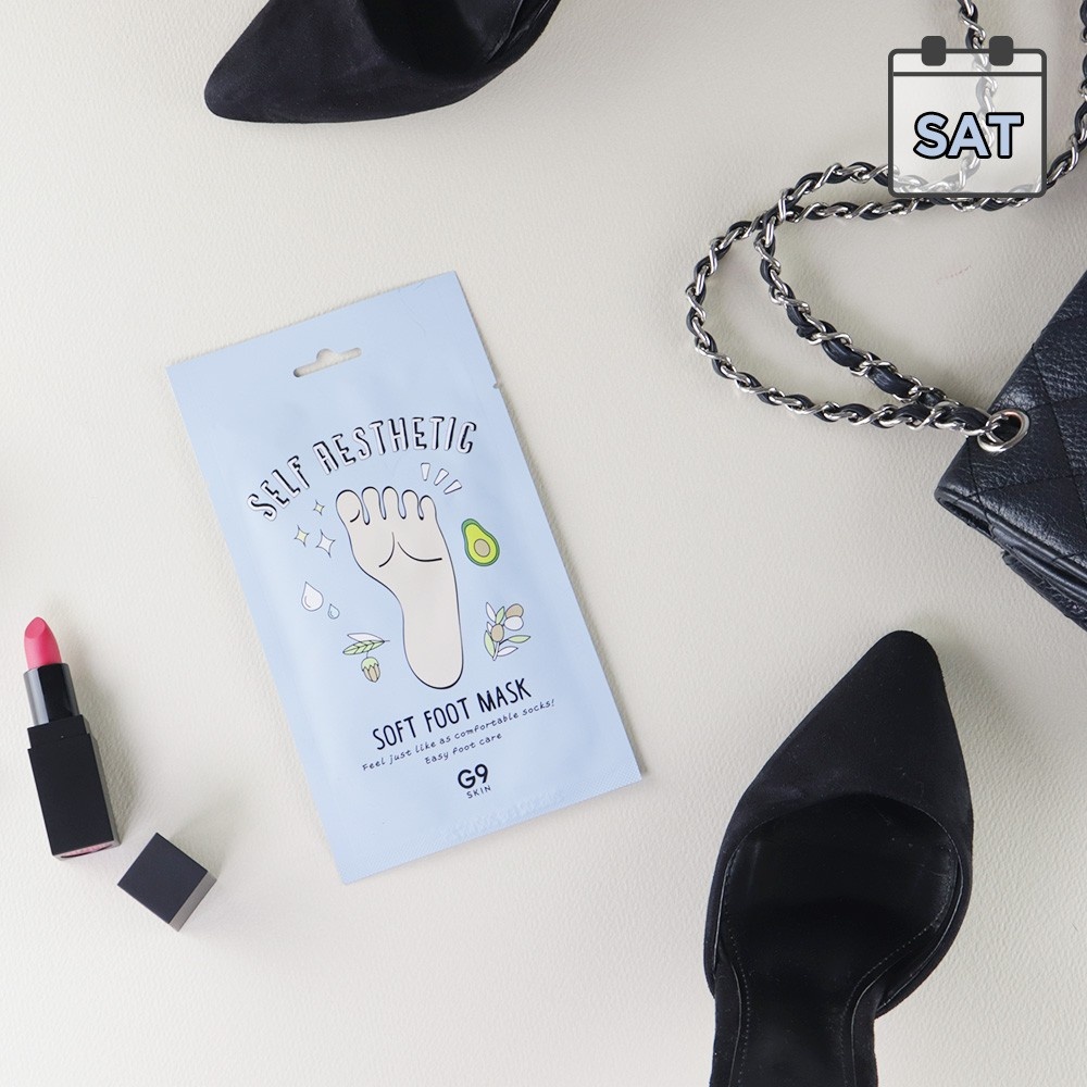 G9SKIN, Foot Mask Self Aesthetic , mască de picioare, 12 g - 2 | YEO