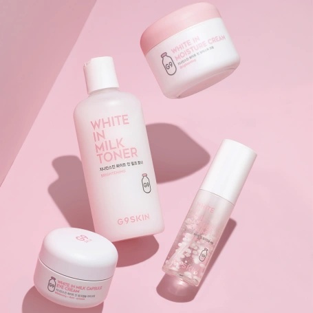 G9SKIN, White In Milk Capsule Serum, serum cu lapte, 50 ml