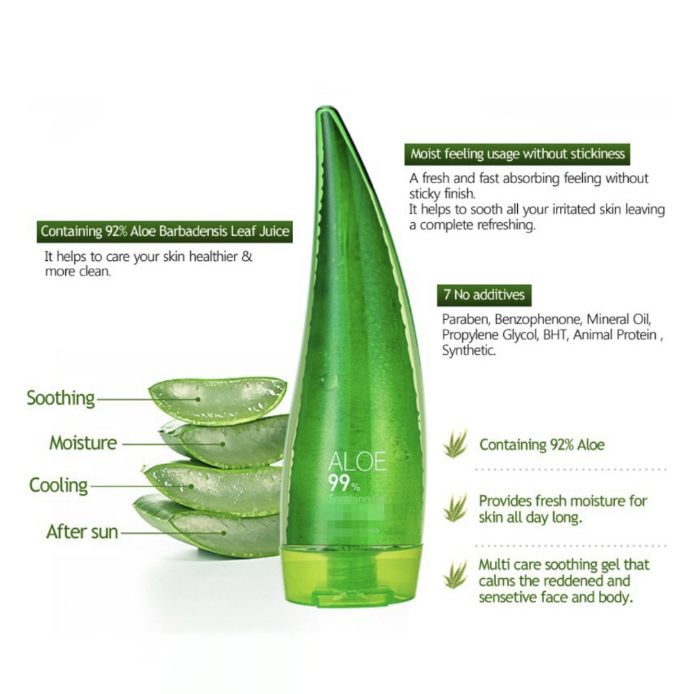 HOLIKA HOLIKA, Aloe 99% Soothing Gel - Mini Edition, gel cu aloe vera, 55 ml - 1 | YEO