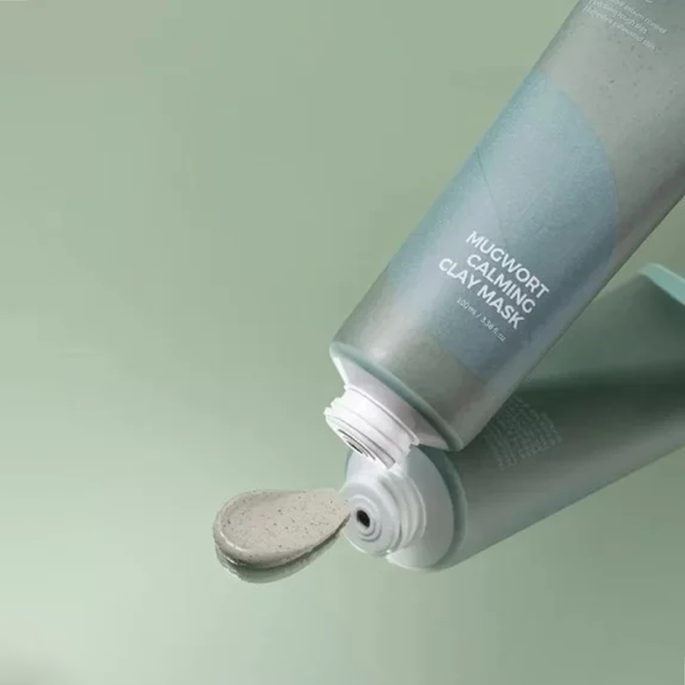 ISNTREE, Mugwort Calming Clay Mask, mască pentru față cu efect de calmare, 100 ml - 1 | YEO