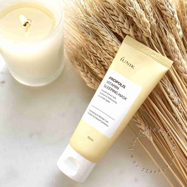 IUNIK, Propolis Vitamin Sleeping Skin Mask, mască cu propolis, 60 ml