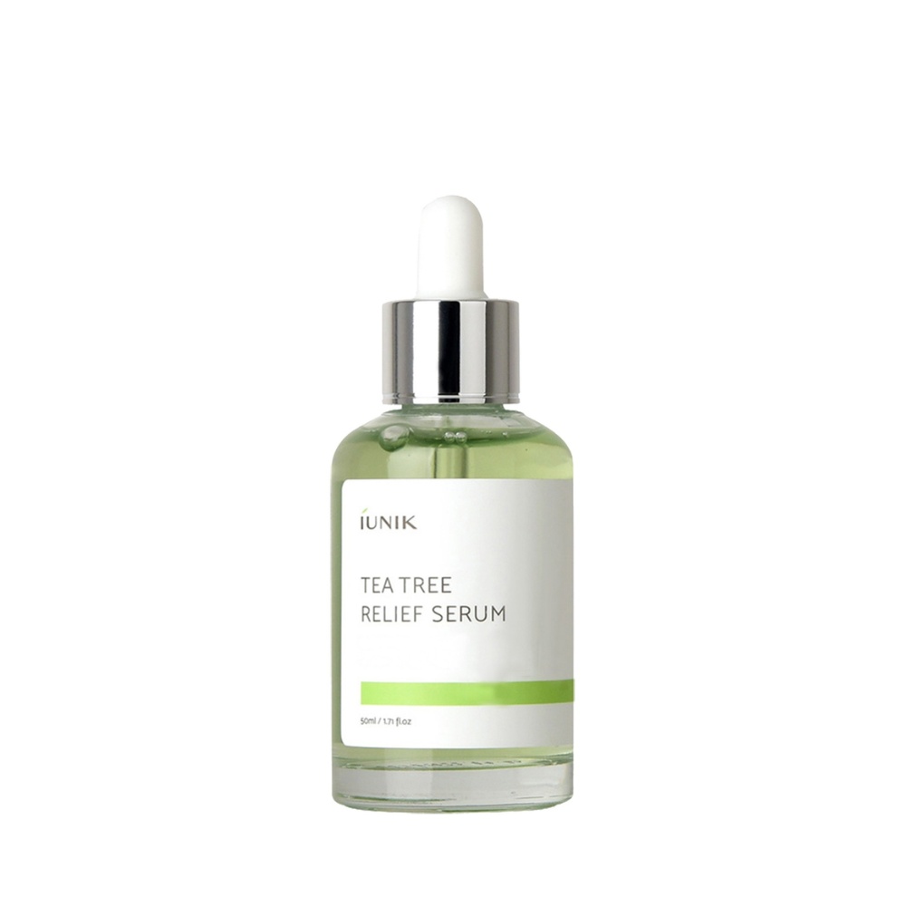 IUNIK, Tea Tree Relief Serum, ser cu extract de arbore de ceai, 50 ml