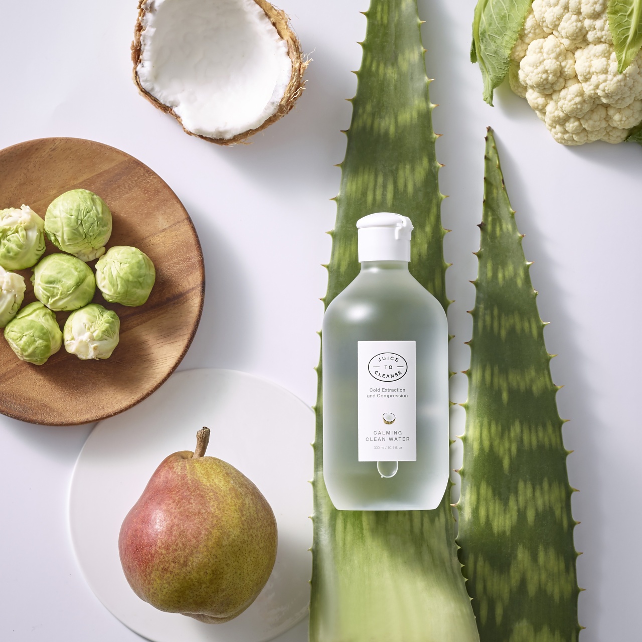 Juice to Cleanse, Calming Clean Water, apă micelară calmantă, 300 ml