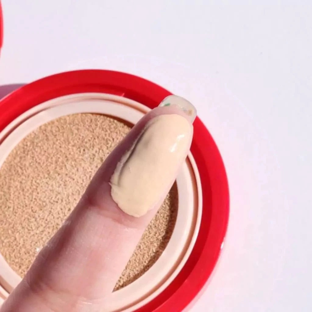 MISSHA, Radiance Perfect-fit Cushion #19 SPF 50+ PA+++, fond de ten radiant cu protecție solară , 15 g - 2 | YEO