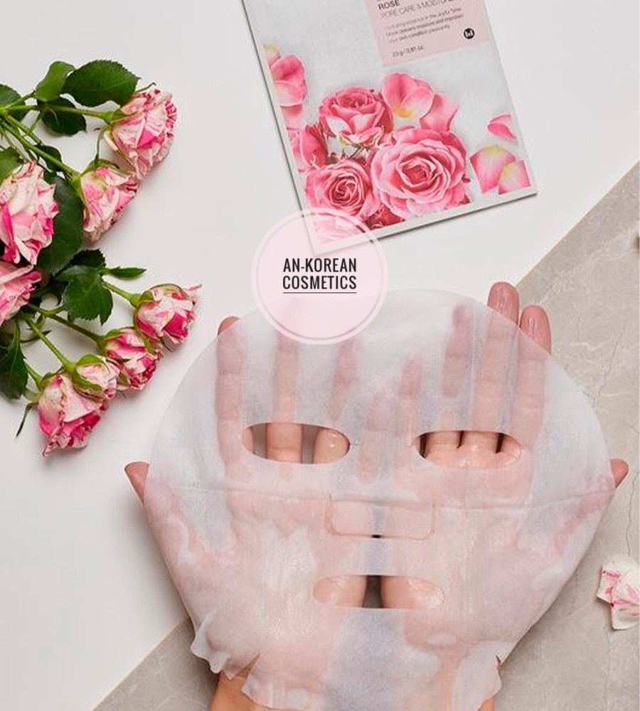 MIZON, Joyful Time Essence Mask [Rose], mască pentru față, 23 g